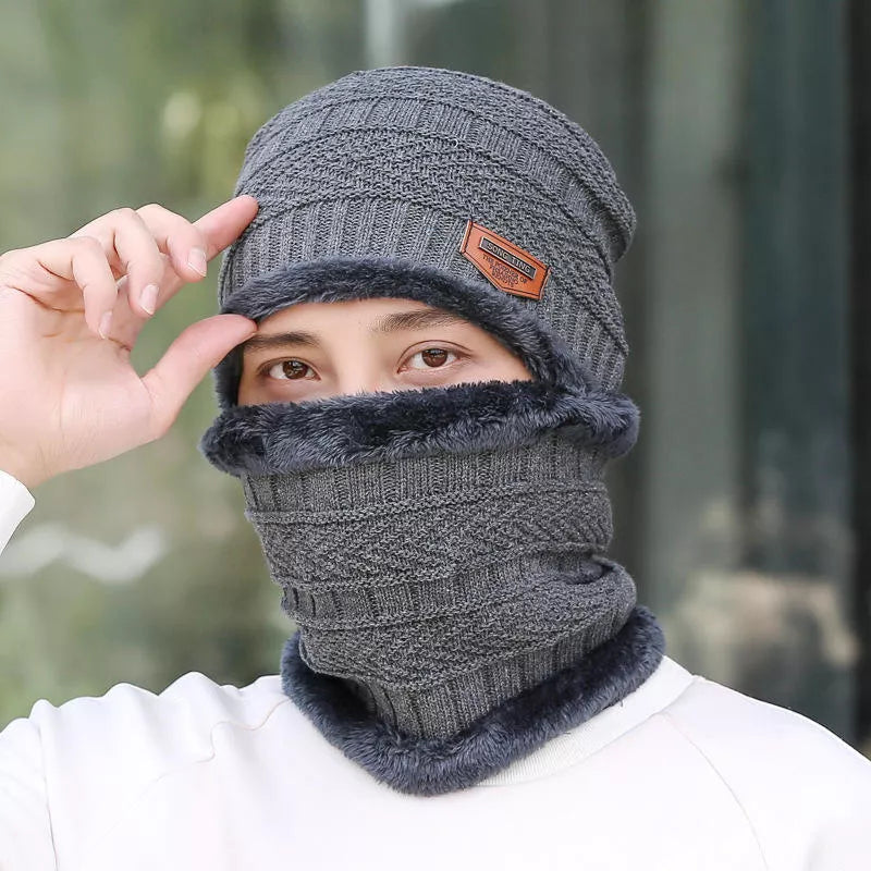 Winter 2 in 1 Neck Cover Cap for Men & Women